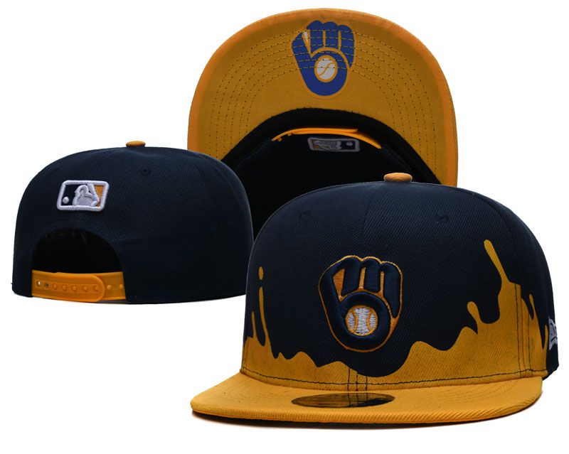 2022 MLB Milwaukee Brewers Hat YS09271->mlb hats->Sports Caps